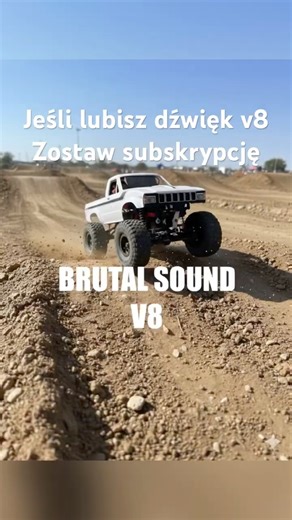 Brutal v8 sound #v8 #engine #exhaust #sound #wpl #rc