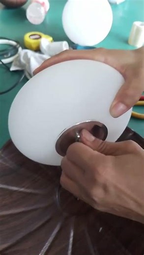 Nephele Ceiling Light Lampshade Installation Video