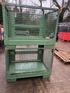 [Hot Item] Industry Warehouse Stackable Collapsible Storage Pallet Stillage/Container/Cage