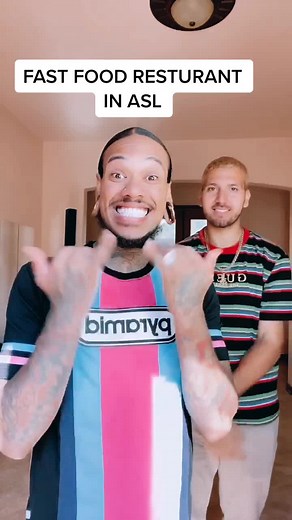 Fast Food Restaurant in American Sign Language