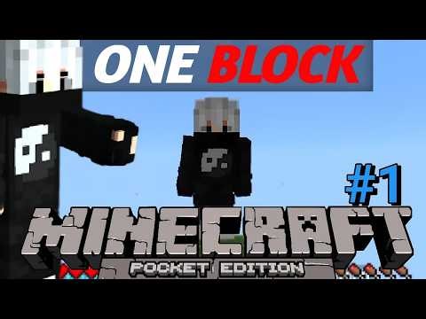 One block in Minecraft pocket edition #1