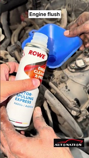 How to do engine flush properly ?