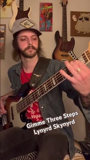 Gimme Three Steps - Lynyrd Skynyrd #basscover #bass #lynyrdskynyrd #gimmethreesteps