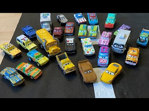 DISNEY PIXAR CARS 3 DEMOLITION DERBY RACERS SHOWCASE