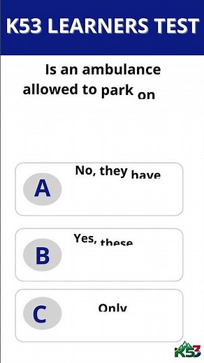 K53 LEARNERS TEST SOUTH AFRICA Code 8 | Quiz Part 10 #shorts