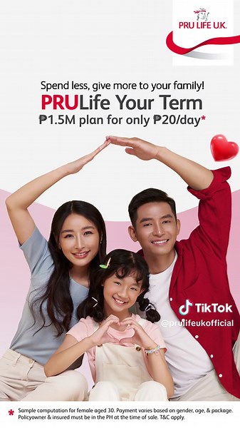 PRULife Your Term, your affordable 1-year insurance plan