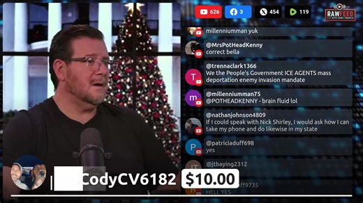 Five years ago today, Americans gathered at the Capitol and the media called it an insurrection. Patriots were hunted, prosecuted, and imprisoned. Families were destroyed. Lives were ruined. And the same people who demanded accountability for peaceful protesters looked the other way while billions in taxpayer dollars vanished into fraud networks spanning Minnesota, California, and Illinois. Tonight, on the fifth anniversary of January 6th, we bring you the stories they never wanted connected. Pr