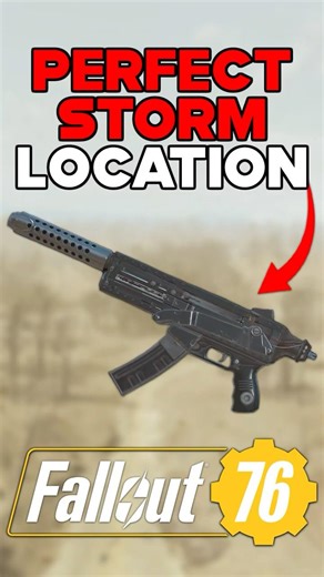 PERFECT STORM SECRET WEAPON LOCATION IN FALLOUT 76