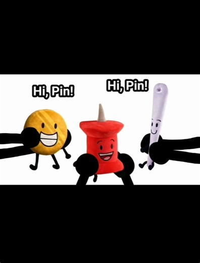Coiny, Pin and Needle Playing With Their Plushies [BFDI]