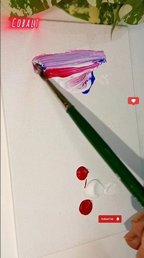 I Tried An Acrylic Painting Tutorial For Beginners#acrylicpainting #art #painting #artist #artwork