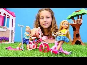 Barbie baby doll & surprise. Play dolls & toys for girls. Barbie baby doll videos for kids