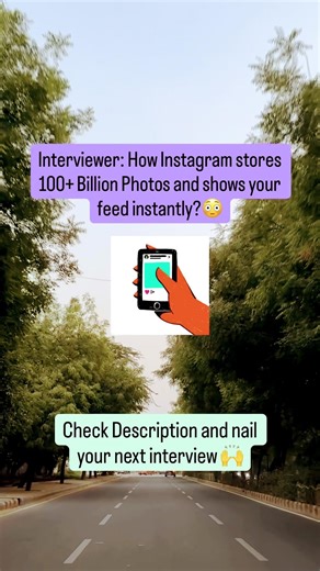 Instagram feed System Design 👇