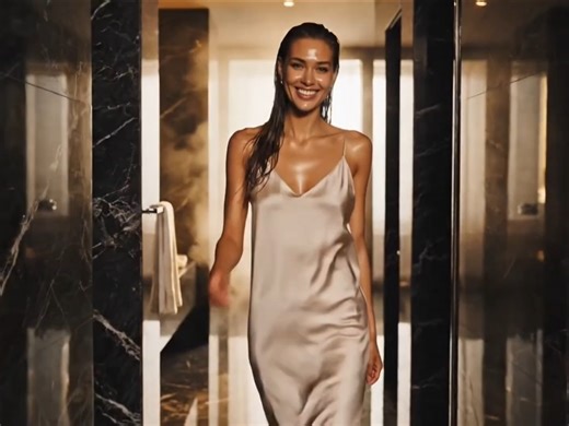 男子洗澡时喷头里居然喷出了神奇的粉红色液体，当液体洒遍小伙全身时，神奇的事情发生了！小伙正在变成梦寐以求的美丽女性！