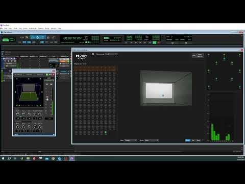 Dolby Atmos - Creating a 7.1.4 bed in Pro Tools 2024.6 with internal renderer