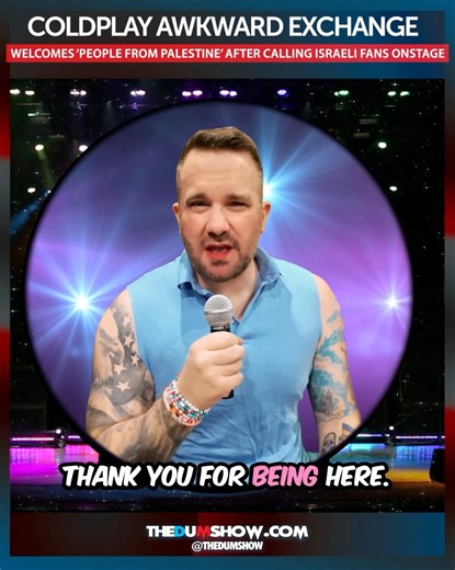 7.9K views · 151 reactions |  Exclusive Extended Footage: Coldplay Thanks “People from Palestine” While Israeli Fans Stand on Stage - Watch till the end of you want to laugh.  @topfans | The Don't Unfriend Me Show | Facebook