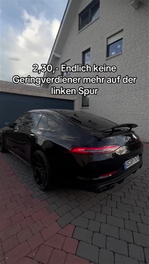 Mercedes Humor: No More Low-Income Drivers in the Left Lane