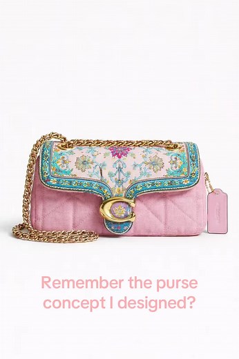 Coach purse DIY repair: trial and error fix