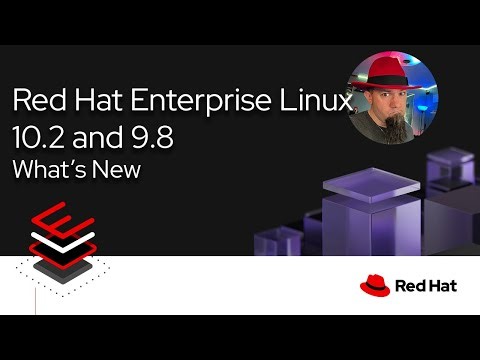 Red Hat Enterprise Linux 10.2 and 9.8 What's New live stream!
