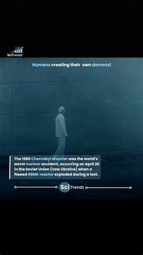 Humans creating their own demons! 🙌 #chernobyl