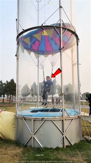 This Feels Like Flying With a Real Parachute! 😱🎈 | Fun Chinese Invention 🇨🇳🔥
