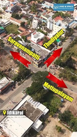 1 Lakh Discount Per Plot | Idikarai, Coimbatore IT Hub | Gated Community | Premium Villa Plots