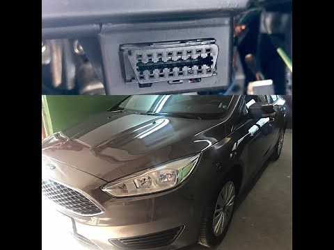 Ford Focus 2016 OBD2 Port Location