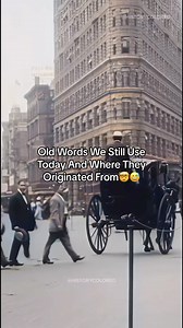3.4M views · 7K reactions | Old Words We Still Use Today And Where They Originated From勞 . . #history #historylovers #idioms #phrases #words #interesting #historyfacts #historynerd #didyouknow | Curiousitygeek | Facebook