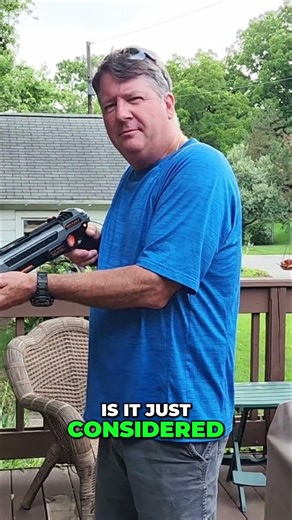 Gun Safety: Never Point Anything at a Person! #shorts