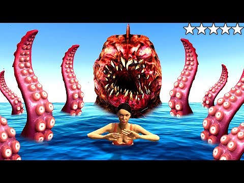 Playing GTA 5 As The KRAKEN! (Scary!)
