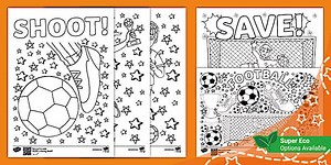 Football Doodle Colouring Pack
