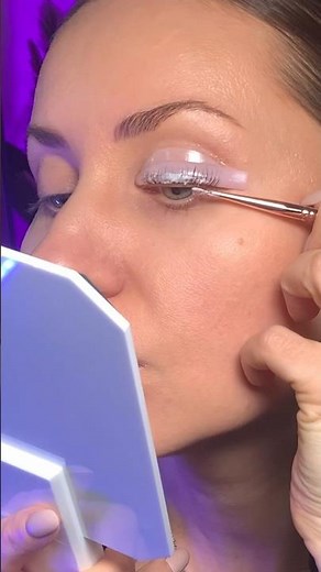 Wimpernlifting selber machen. WONA® Schritt 1 Lifting Lotion #wimpernlifting #lashes #lashlifting