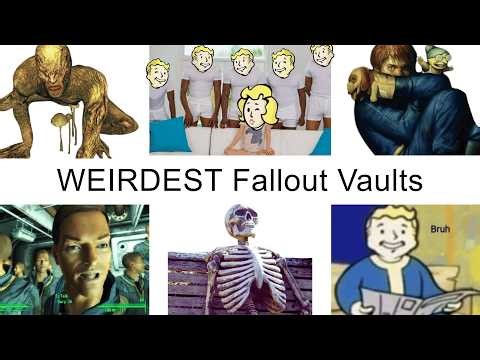 The WEIRDEST Fallout Vaults Explained and Ranked