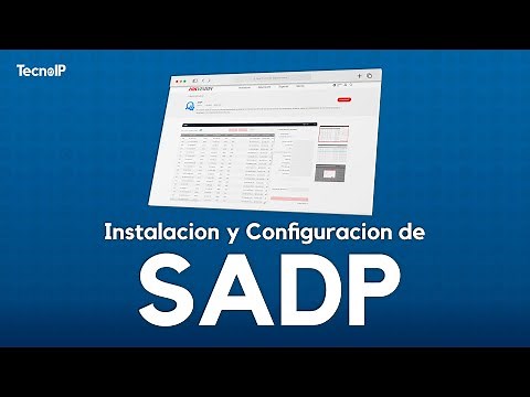 Cómo configurar equipos HIKVISION con SADP