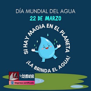 Hoy celebramos el Día Mundial del Agua, un recurso vital que debemos proteger y conservar. ¡Tomemos conciencia sobre la importancia de cuidar nuestros cuerpos de agua y usar este recurso de forma responsable! 💧🌎 #DiaMundialDelAgua #Mexico #AguaEsVida 🇲🇽 | Láminas y Aceros de Yucatán, SA de CV