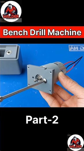 How To Make Powerful Bench Drill Machine Part-2 #shorts