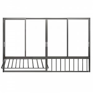 [Hot Item] Sliding Window with Screen Aluminium Frames Vertical Sliding Window and Door Customized Frame