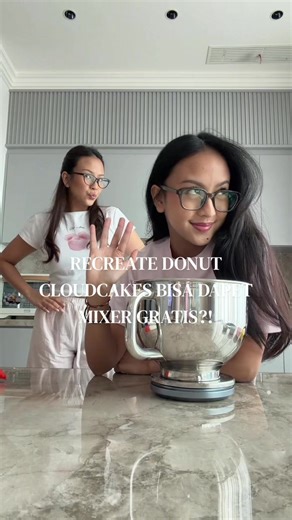 Yuk Recook Donut Cloudcakes dengan Hand Mixer MITO!