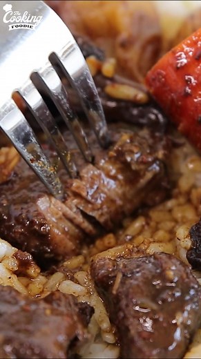 29K views · 153 reactions | ROASTED BEEF CHUNKS - so tender  Get the recipe in the first comment  | The Cooking Foodie | Facebook