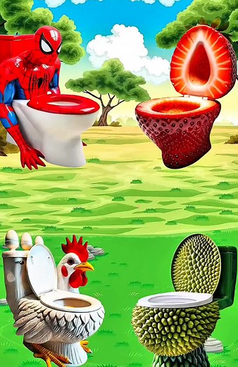 118K views · 763 reactions | Fighting for the toilet勞 #shorts #cartoon #funny #comedy | Kidsfuntv | Facebook