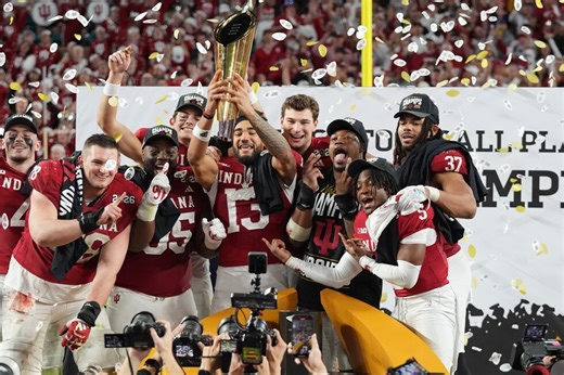 Indiana completa temporada invicta y gana su 1er título nacional al derrotar 27-21 a Miami
