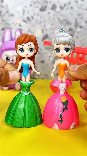 ODDLY SATISFYING DISNEY PRINCESS ASMR TOYS 🌼🤪#shorts #toys #disneytoys #asmr