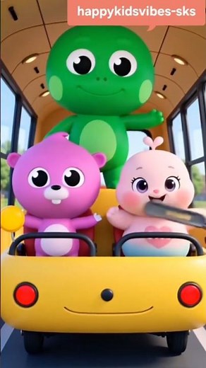 “The door on the bus goes open and shut… and the cuteness pops out every time! 🚪🚌💛 #viral #trending