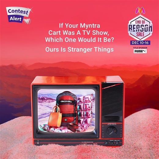 1.5K views · 499 reactions | Quirky is what we are looking for 朗 One winner takes home a Myntra Gift Voucher of Rs. 5K! Use #WinBigWithEORS #BiggestDealsOnMyntraEORS + follow Myntra Myntra Beauty Myntra Stylecast to qualify. #Contest #ContestAlert #ContestAlertIndia" | Myntra | Facebook