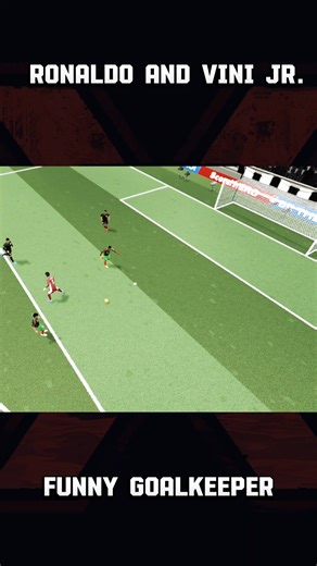 8.8K views · 56 reactions | Funny Goal | Ronaldo and Vini Jr. | DLS 25 #gameclips #dls25 #dreamleaguesoccer #gameplay #Vinicius #ronaldo | The X Gamer | Facebook