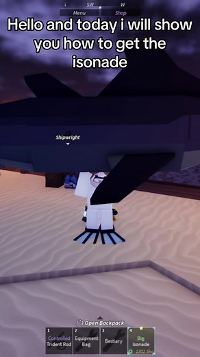 Here is how you can catch a isonade#fisch #robloxfyp #robloxgames