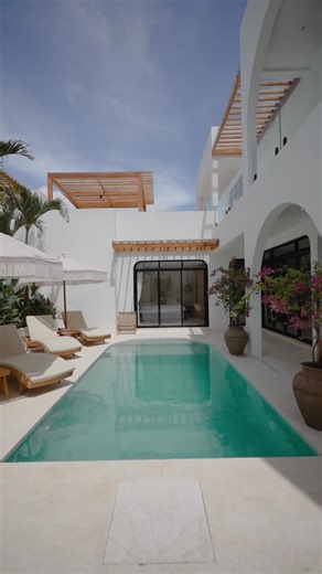 The Bali Bible on Instagram: "Your first look inside Amici Villas Pererenan, Bali. Three bedroom Mediterranean style villas with private pool, made for friends, couples and families. Bookings are now live with limited time introductory rates.⁠ ⁠ @amicivillas.bali @balispaces⁠ ⁠ Video supplied by Amici Villa by Bali Space⁠ ⁠ #AmiciVillas #Pererenan #CangguVilla #BaliVillas #LuxuryVillaBali #TheBaliBIble"
