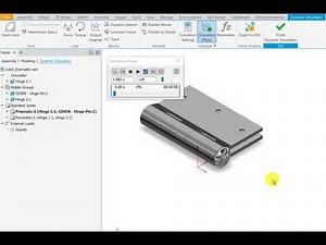 Tutorial 5A.1 - Dynamic Simulation in Autodesk Inventor