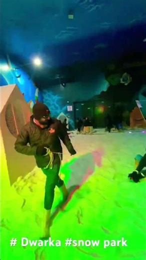 #Dwarka #snow park