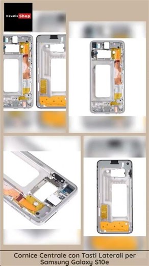 Cornice Centrale con Tasti Laterali per Samsung Galaxy S10e
