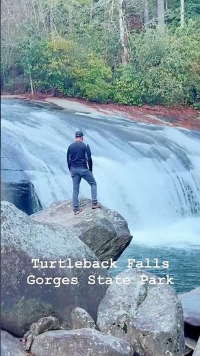 Turtleback Falls Gorges State Park NC